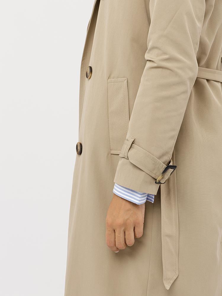 Плащ женский р. 44 Бежевый (SKT000930574) - фото 4