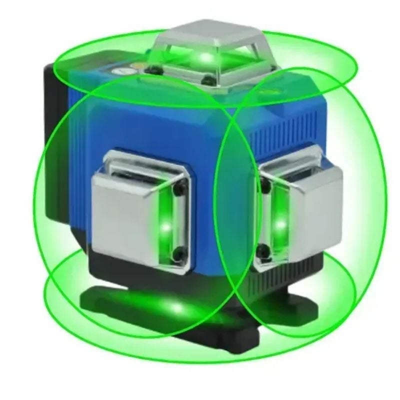 Лазерний рівень Laser 4D blue нівелір акумуляторний 16 ліній 30 м (26202693) - фото 4