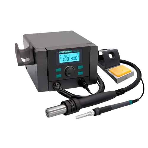 Паяльная станция Quick 8686D+ 2в1 1350 Вт 100-500 °С 50 л/мин (2000996157502)