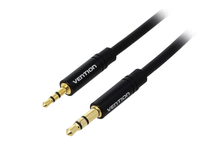 AUX аудио кабель Vention Audio 3,5-2,5 мм 1,5 м Black (BALBG)