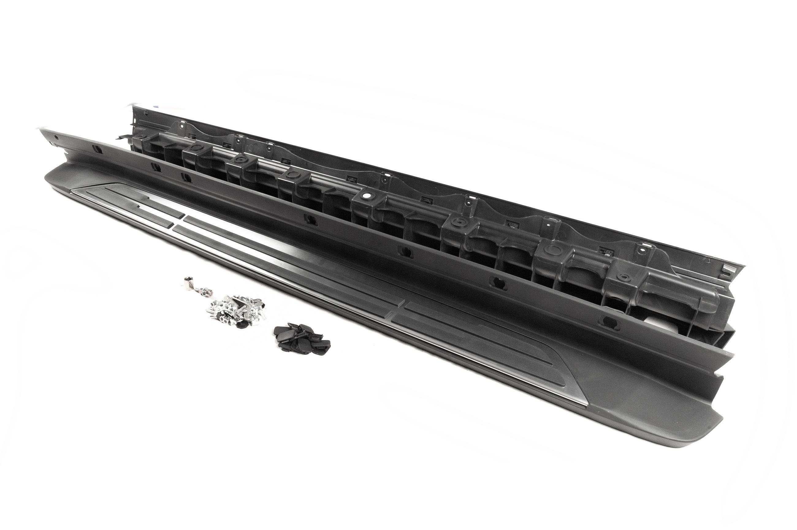 Боковые подножки Cixtai OEM 2024+ для Toyota Highlander 2019-гг. алюминий/пластик 2 шт. Серый (153460) Боковые подножки Cixtai OEM 2024+ для Toyota Highlander 2019-гг. алюминий/пластик 2 шт. Серый (153460)