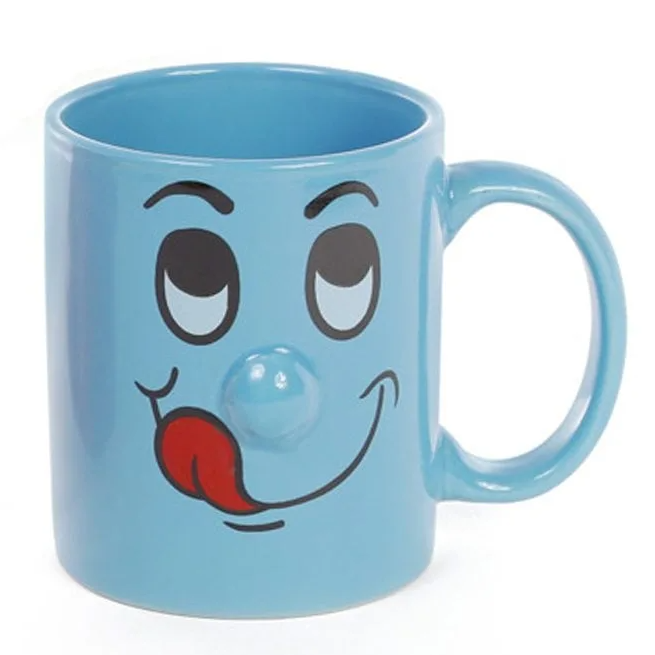 Чашка керамическая Flora Смайлик 0,34 л (31451)