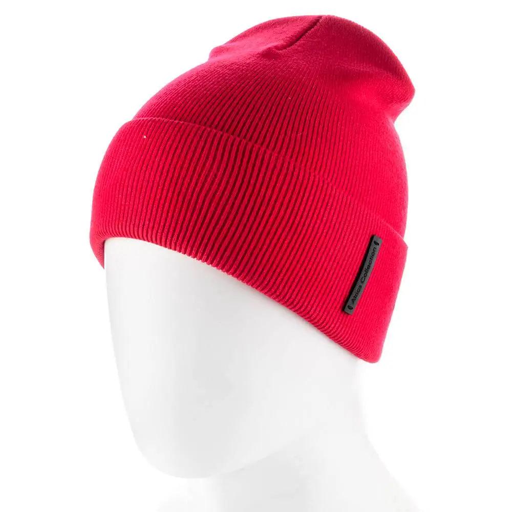 Шапка бини из вискозы Zolly UH846 one size Красный
