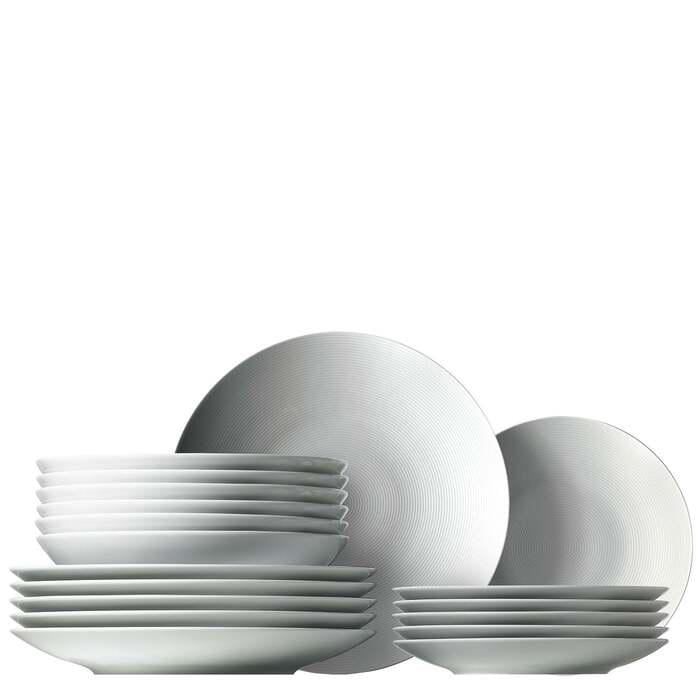 Столовий сервіз THOMAS Loft by Rosenthal Weiß на 6 персон 18 пр. (33494353)
