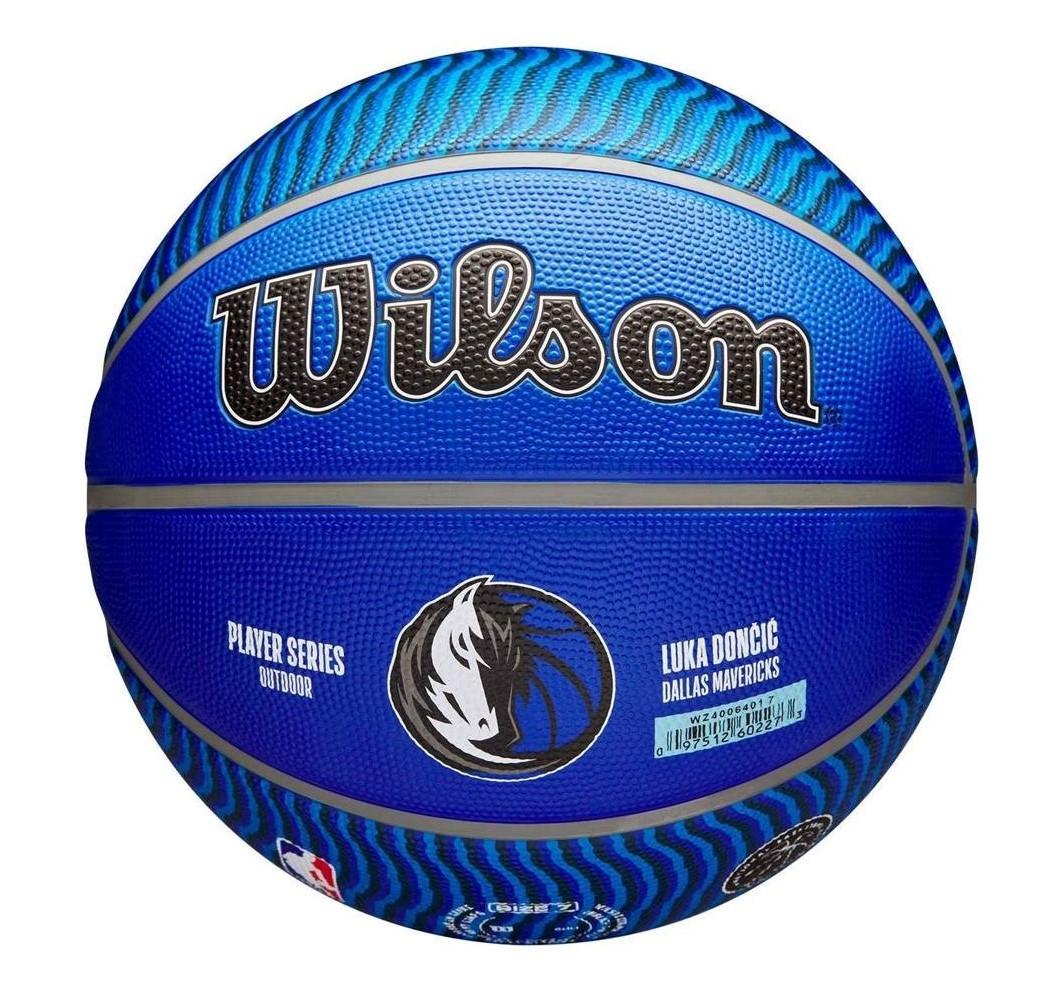 Баскетбольний м'яч універсальний Wilson NBA Player Icon Outdoor (11690_102) - фото 1