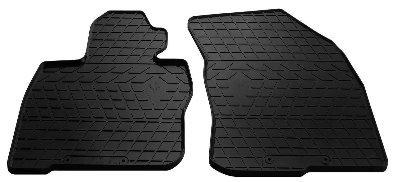 Коврики резиновые Stingray Honda Civic hatchback 2006- передние 2 шт. Черный (1008112F)