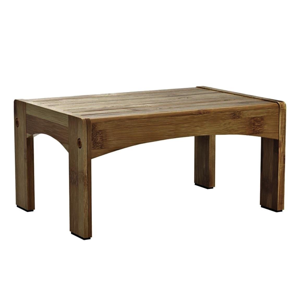 Табурет для ванной из дерева Рейнамо Корица (ТВН-003933)