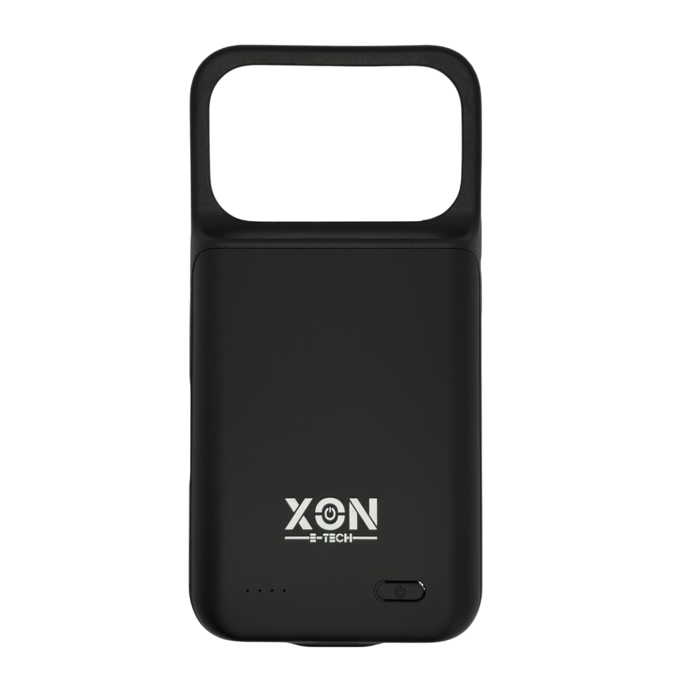 Чехол-аккумулятор XON PowerCase для iPhone 17 Pro 5000 mAh Черный (PCBS1117350B 4630)