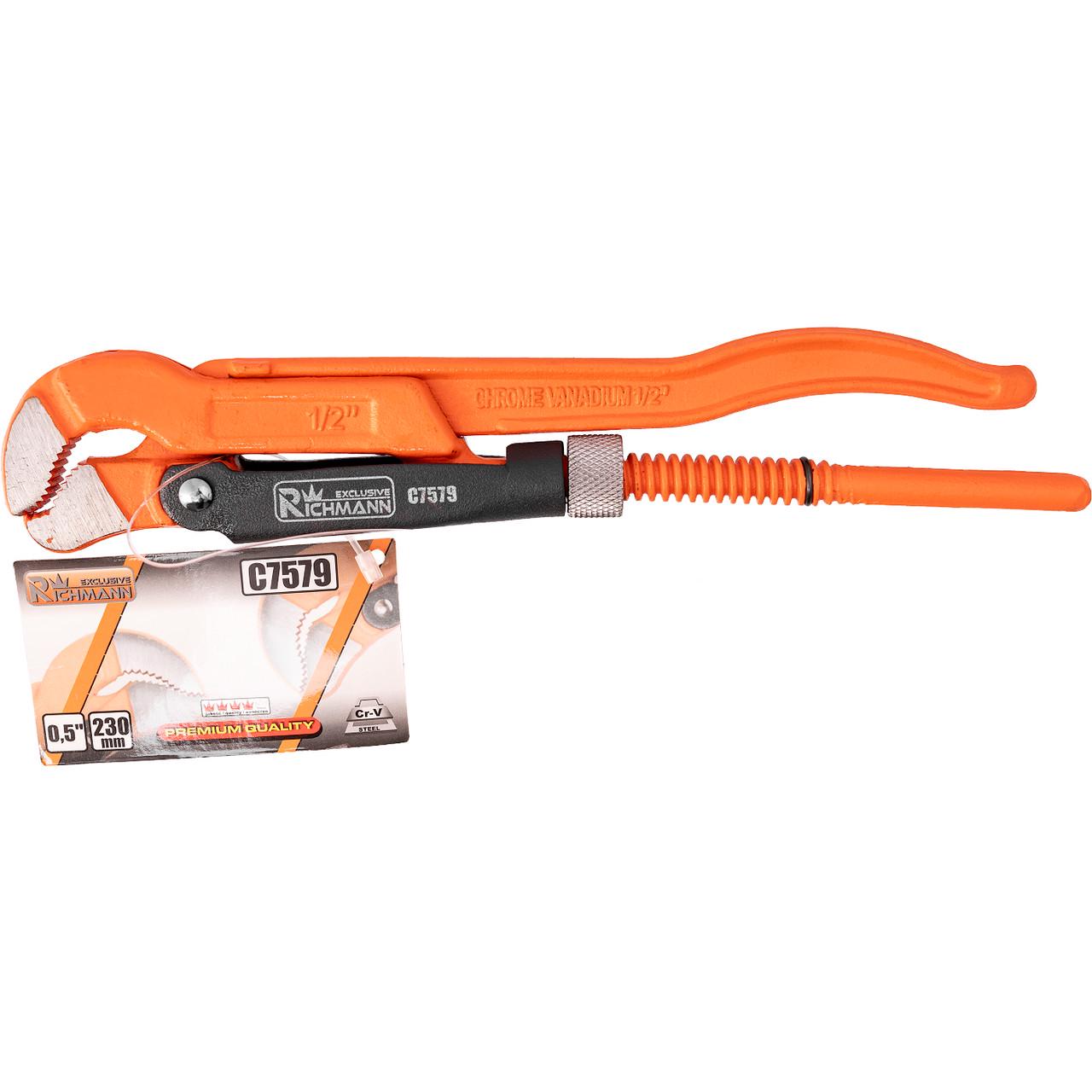 Ключ трубний сантехнічний Richmann 1' (C7580) - фото 2 Ключ трубний сантехнічний Richmann 1' (C7580) - фото 2