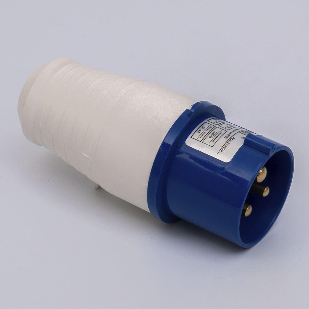 Вилка силовая TAKEL 013 2P+PE 16A 220V IP44 (29319700) Вилка силовая TAKEL 013 2P+PE 16A 220V IP44 (29319700)