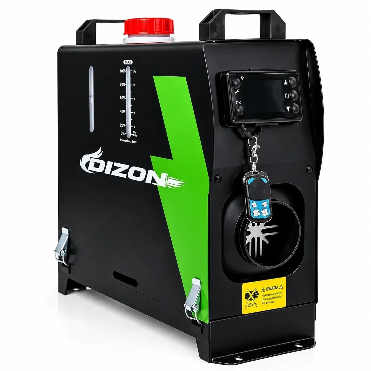 Автономный дизельный обогреватель DIZON 9 кВт 12/24 В Bluetooth (38021000)