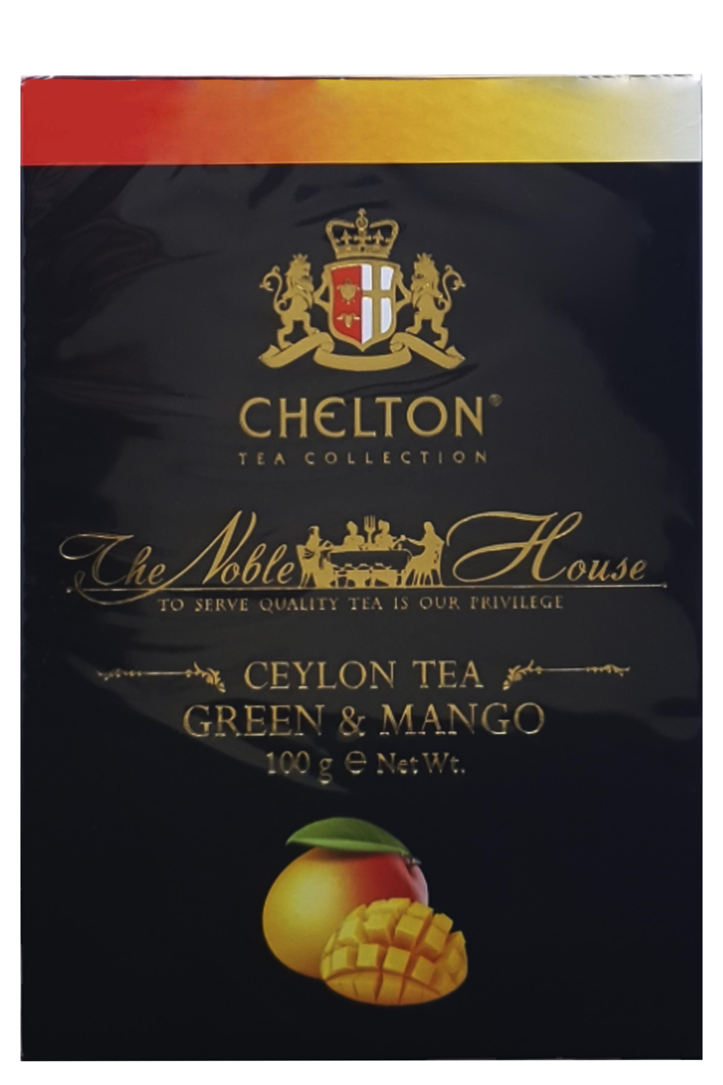 Чай зеленый Челтон Бдагородный Дом с манго 100 г (58339) - фото 3 Чай зеленый Челтон Бдагородный Дом с манго 100 г (58339) - фото 3