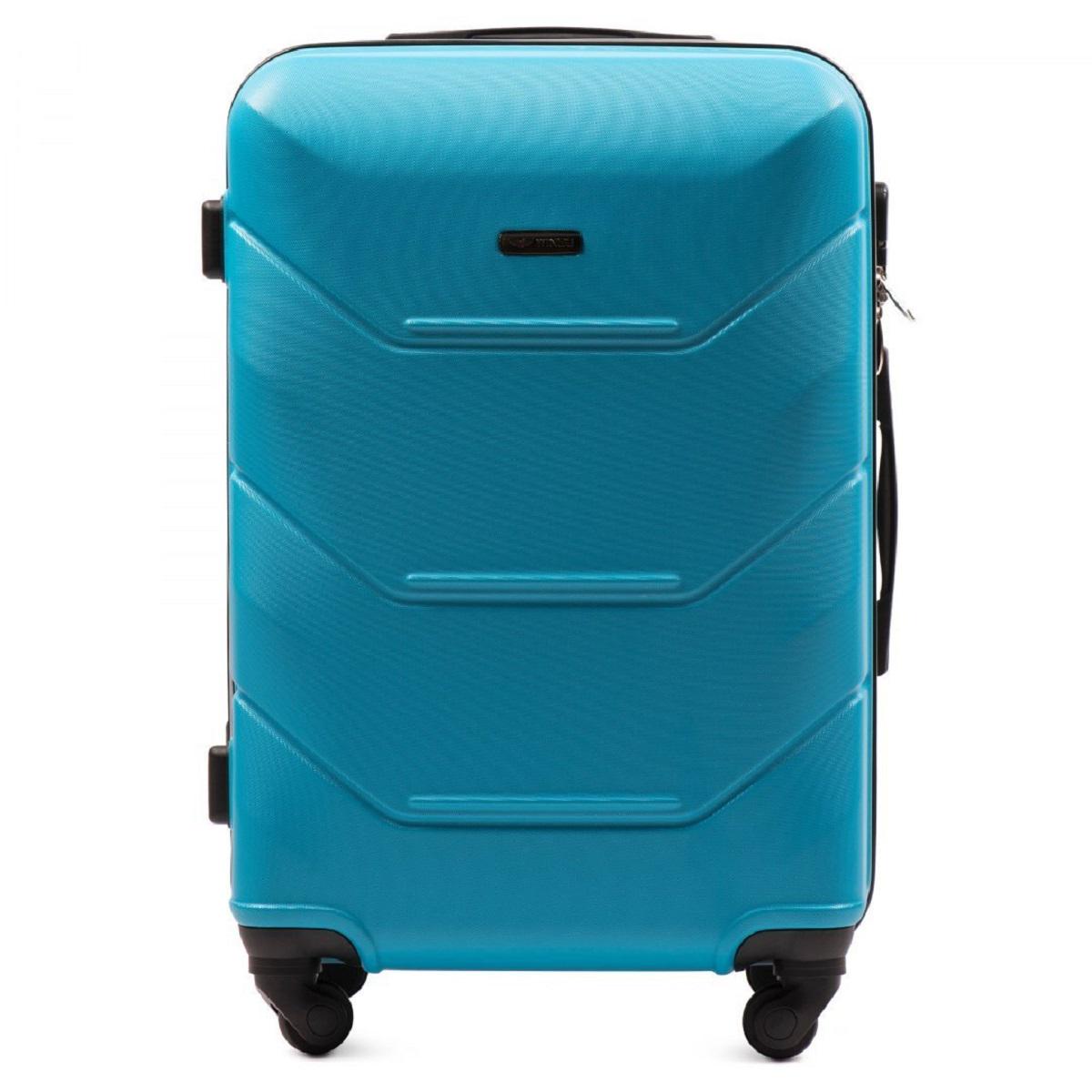 Валіза пластикова Wings 147 середня Блакитний (Wp00370) - фото 2 Валіза пластикова Wings 147 середня Блакитний (Wp00370) - фото 2