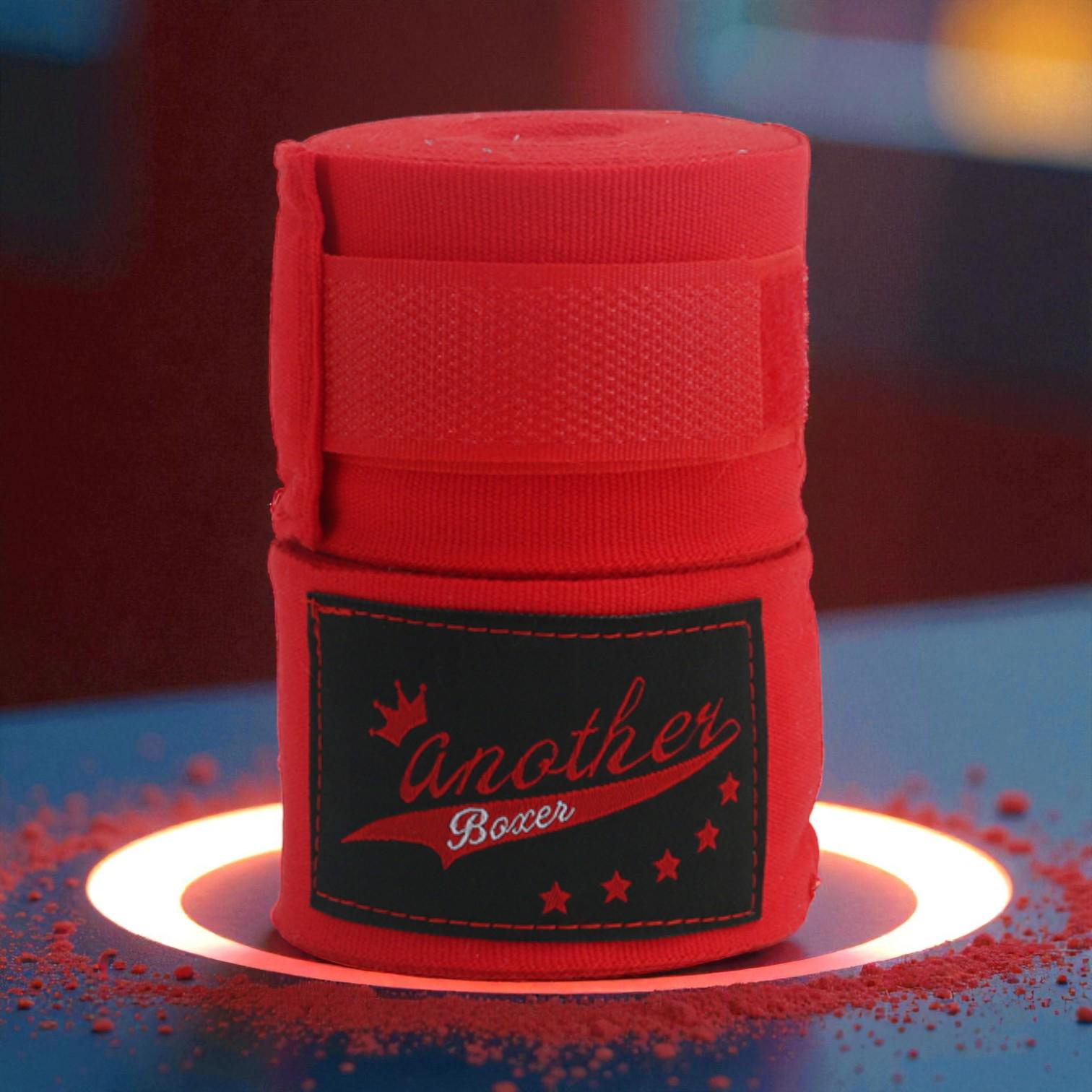 Бинты боксерские Another Boxer под перчатки 3 м Красный - фото 5 Бинты боксерские Another Boxer под перчатки 3 м Красный - фото 5