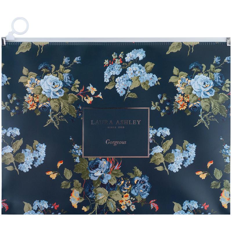 Папка на молнии zip-lock Axent LA Gorgeous A4+ Темно-синий (1497-31-A)