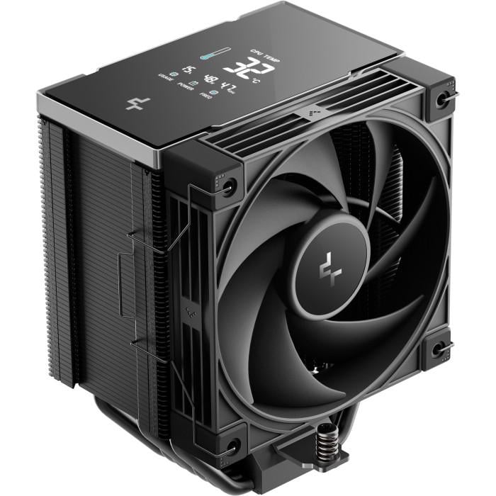 Кулер процесорний Deepcool AK700 Digital NYX 280 Вт 120 мм 2700 об/хв Black (R-AK700-BKNNMN-GJD-1)