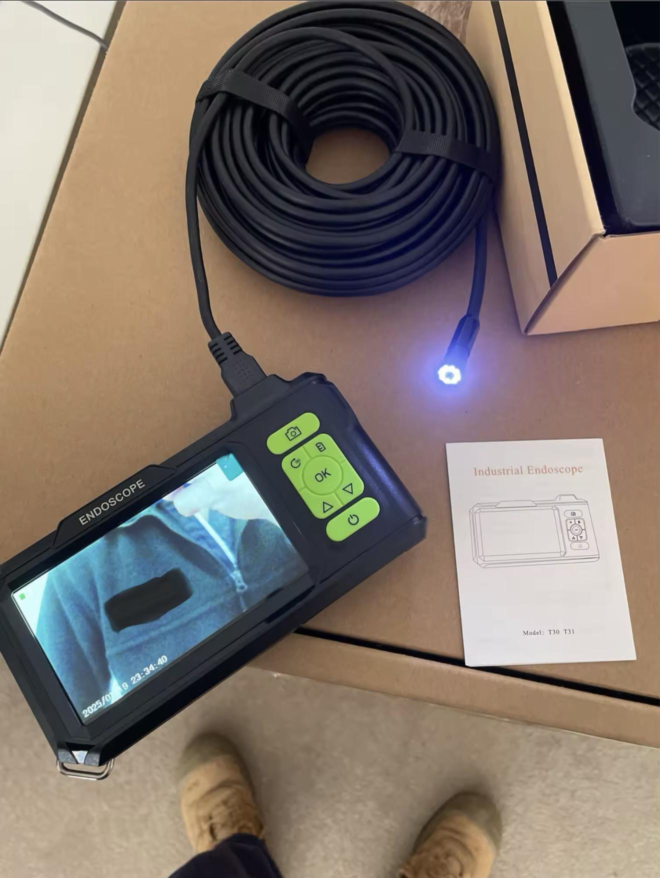 Ендоскоп автомобільний Inskam T31 5,5 мм з монітором/2 камери (en-03) - фото 8 Ендоскоп автомобільний Inskam T31 5,5 мм з монітором/2 камери (en-03) - фото 8