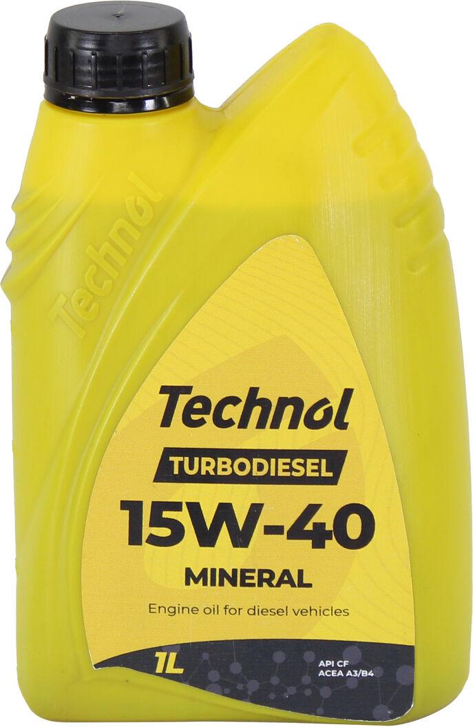 Моторное масло дизель Technol Turbodiesel 15W-40 1 л