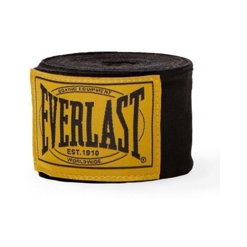 Бинты Everlast HANDWRAPS 1910 Unisex 180 457,2 см Черный (9283608248)