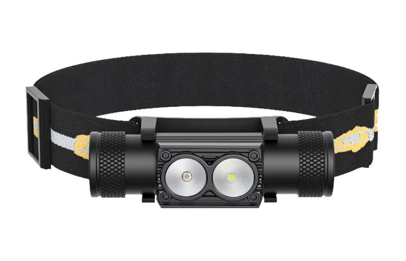 Ліхтар налобний із червоним та білим світлом без акумулятора (AWN-00165)