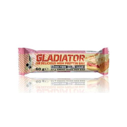 Протеиновый батончик Olimp Nutrition Gladiator Protein Bar 60 г Strawberry Протеиновый батончик Olimp Nutrition Gladiator Protein Bar 60 г Strawberry