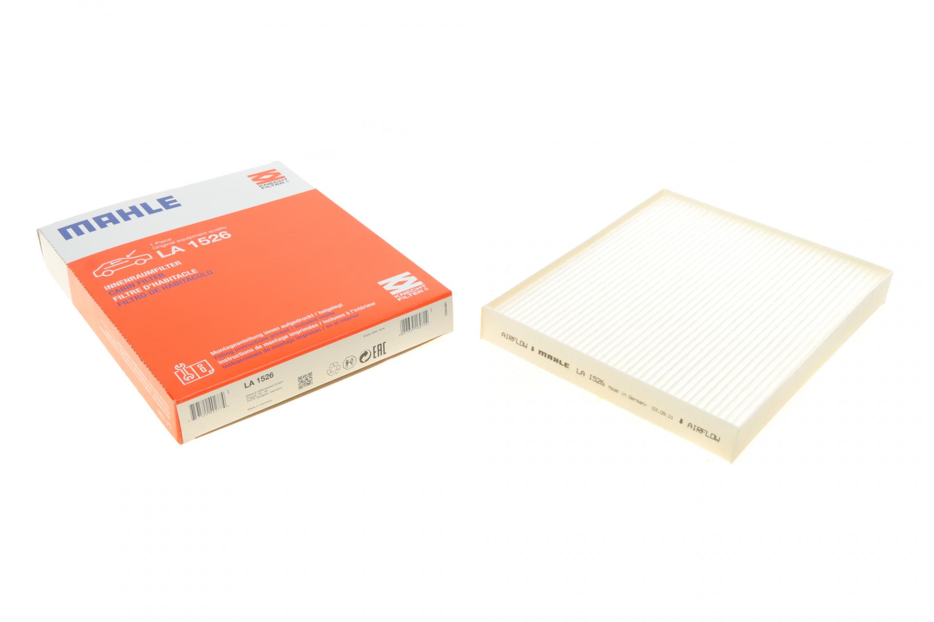 Фильтр салона KNECHT для Hyundai Tucson 06-/I30 12-/Kia Sportage 15- (LA 1526)