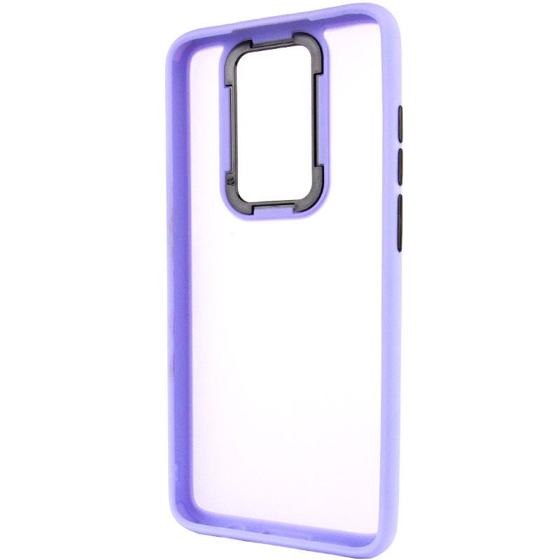 Протиударний Чохол TPU+PC Lyon Frosted для Xiaomi Redmi Note 8 Pro Purple - фото 3