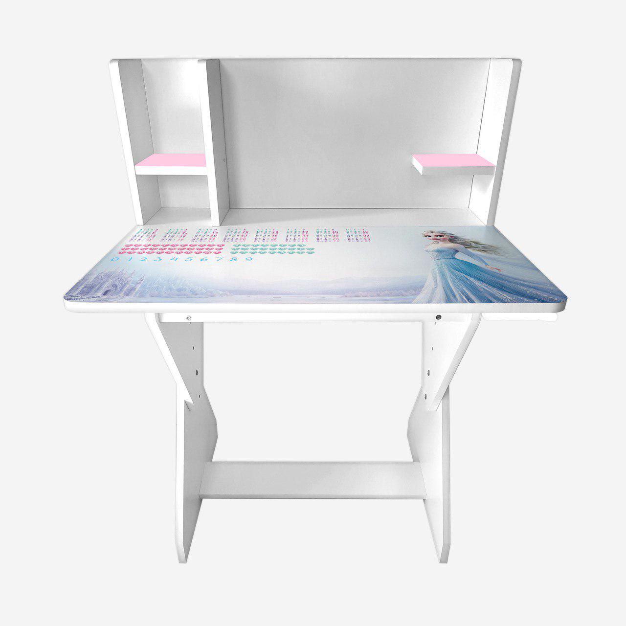 Парта со стульчиком Эльза П03 с увеличенной столешницей для дистанционного обучения (251132) - фото 2