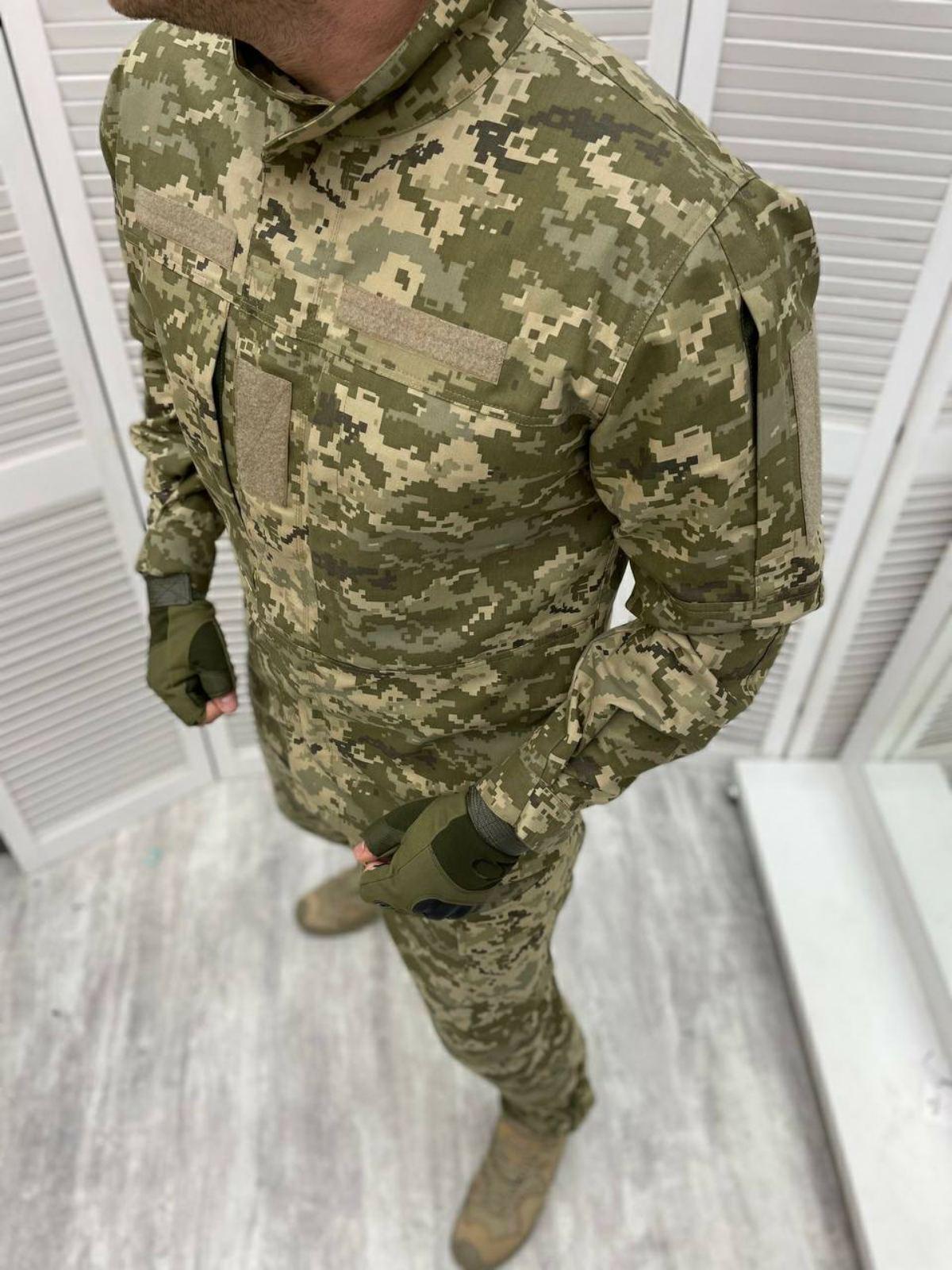 Костюм статутний ГОСТ кітель + штани S Піксель - фото 2 Костюм статутний ГОСТ кітель + штани S Піксель - фото 2