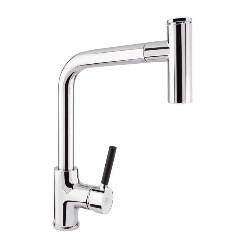 Смеситель кухонный Q-tap Inspai CRM 013F с выдвижным изливом (00034715) Смеситель кухонный Q-tap Inspai CRM 013F с выдвижным изливом (00034715)