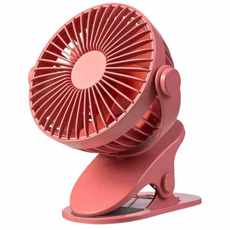 Вентилятор на прищепке YS2260 Красный (1-1-44594)