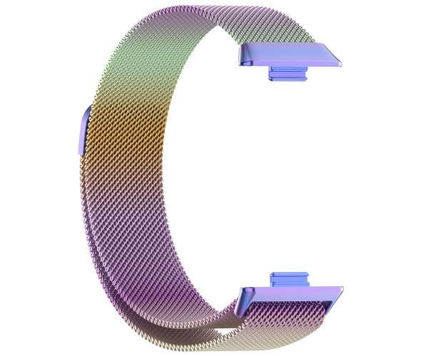 Ремешок металлический Milanese Magnetic для смарт-часов Xiaomi Smart Band 9 Pro Градиент