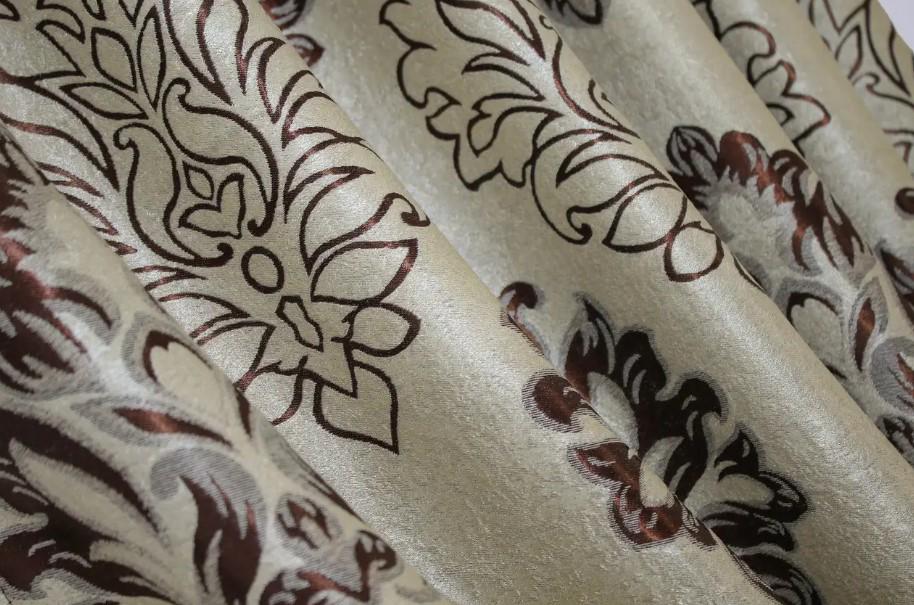 Комплект штор Корона блекаут/софт 1,5х2,75 м 2 шт. Бежевый (1274ш) - фото 6