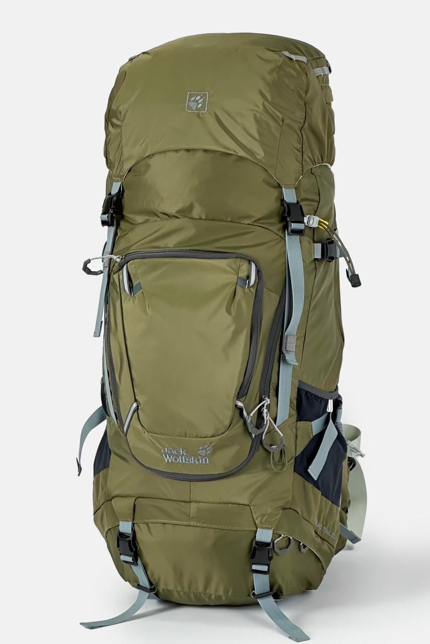 Туристический рюкзак Jack Wolfskin Highland Trail 50L Хаки (2141704060)