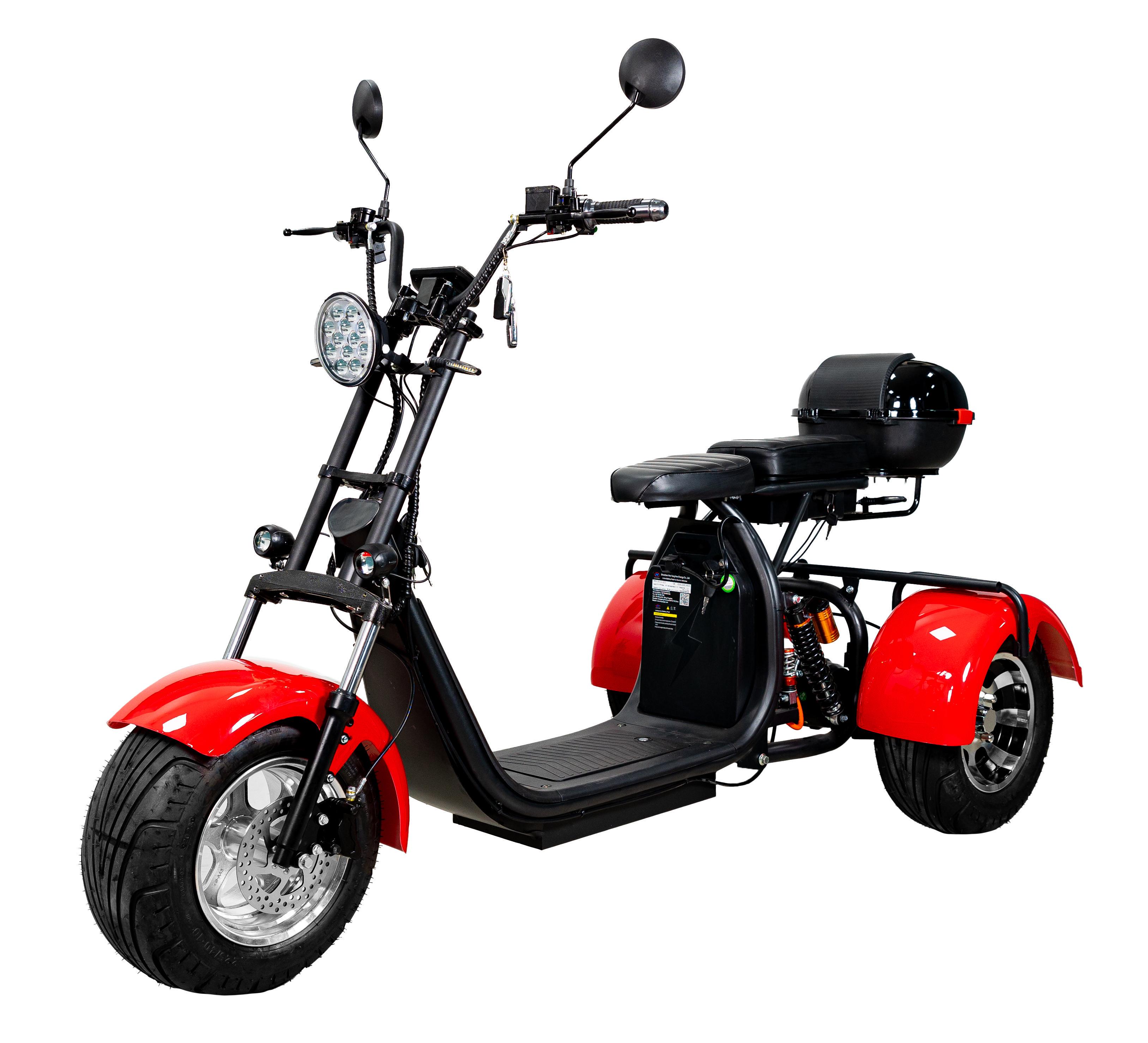 Электроскутер ATLAS Hunter 2500 W Red (2010)