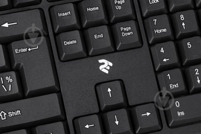 Клавиатура 2E KS108 Slim (2E-KS108UB) Black USB - фото 4