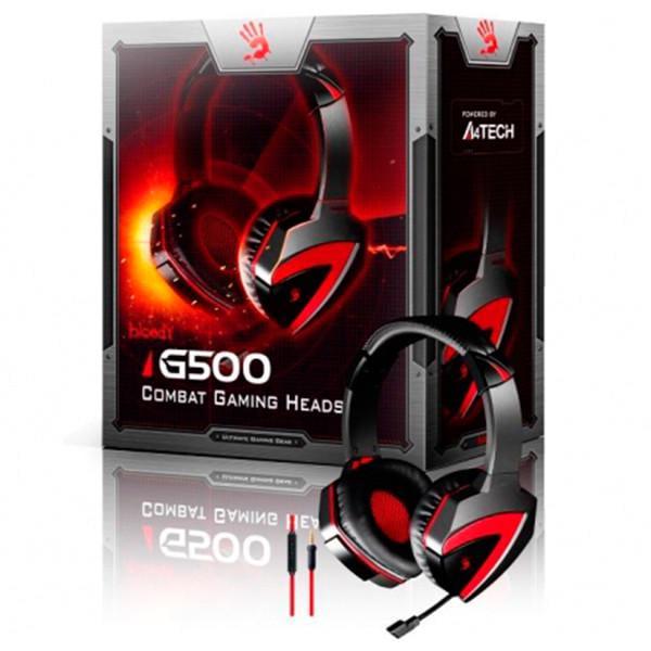 Наушники A4tech G500 Bloody Black/Red - фото 8 Наушники A4tech G500 Bloody Black/Red - фото 8
