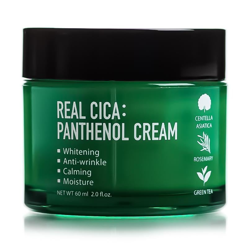 Крем для обличчя заспокійливий Fortheskin Real Cica Panthenol Cream 60 мл (8809598150638) - фото 1