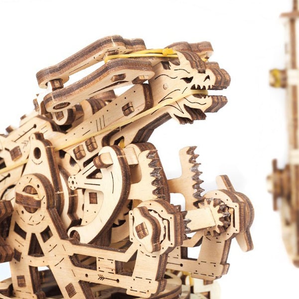 3D пазл механический UGEARS «Башня-Аркбаллиста» - фото 3