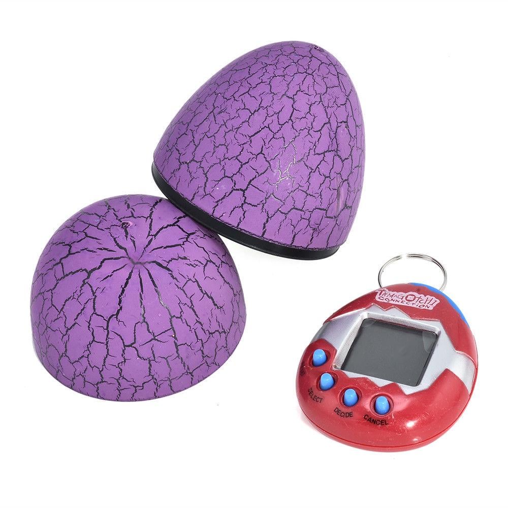 Игрушка Tamagotchi в Яйца Динозавра электронный любимец Purple