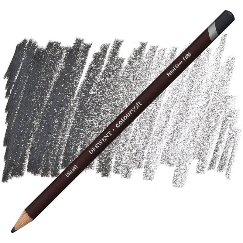 Карандаш цветной Derwent Coloursoft С680 Серый буревестник (701020)