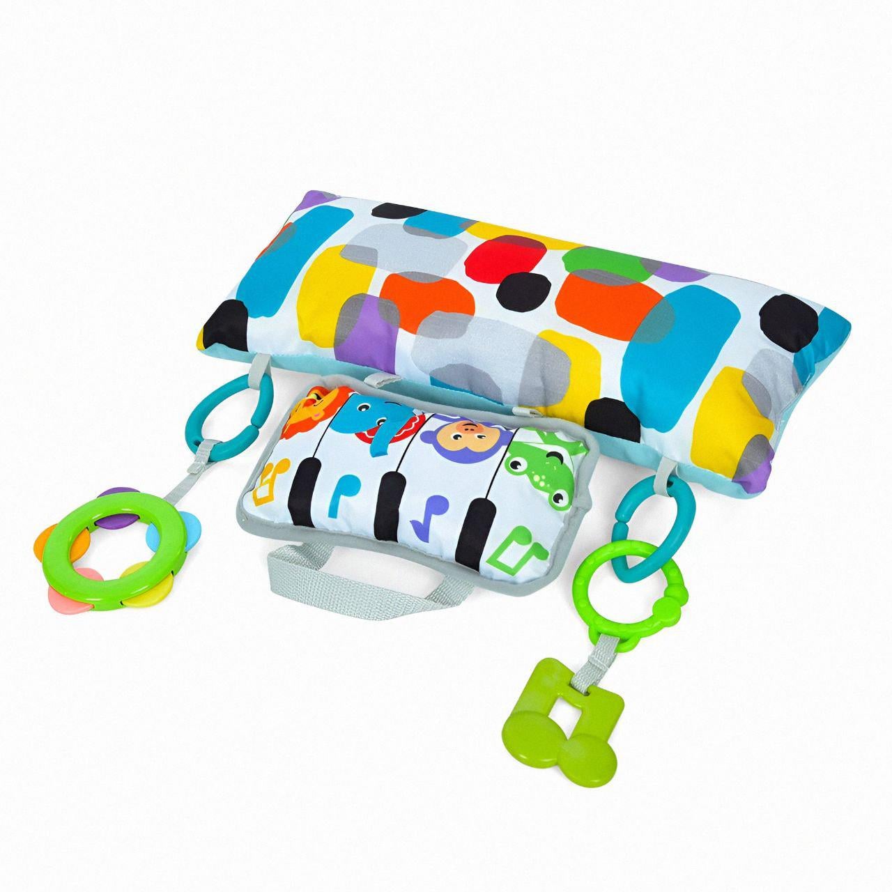 Коврик для новорожденных 6606 погремушка синтепон и антискользящий низ подушки 20-40 см (26203563)