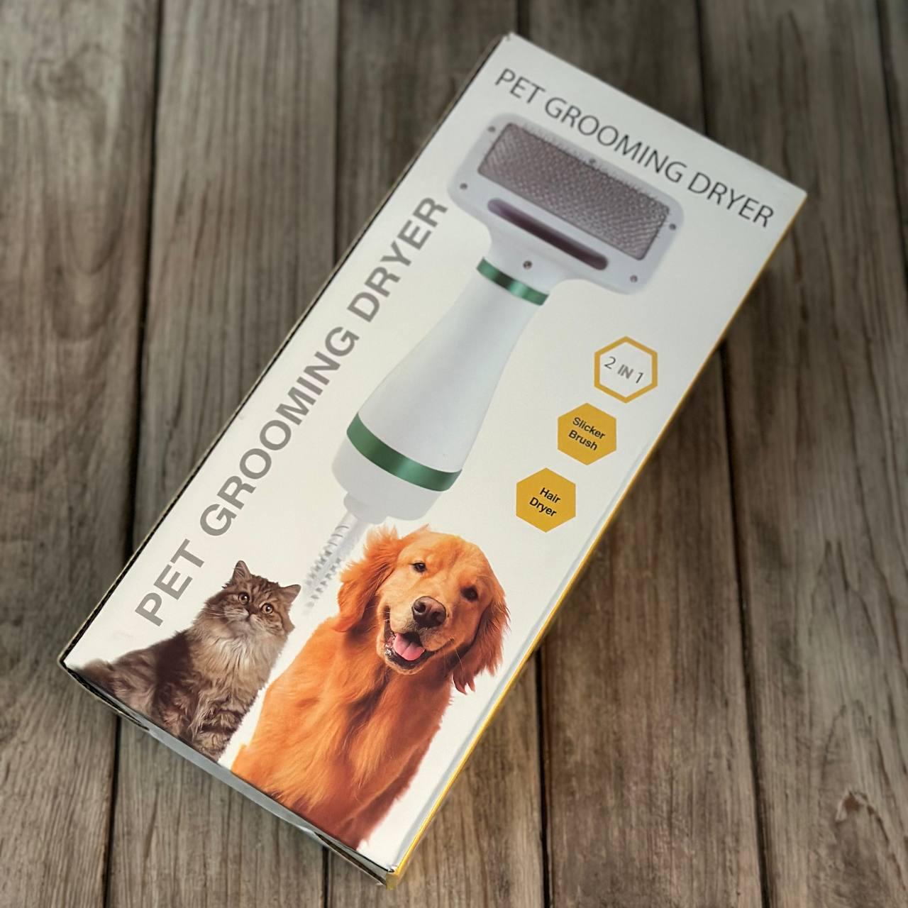 Щітка-фен PET Grooming Dryer WN-10 2в1 для вовни собак та кішок - фото 9