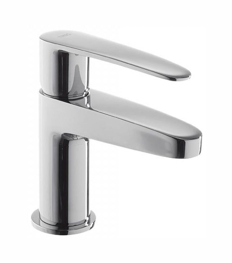 Змішувач для умивальника Tres Flat 20410301 одноважільний Хром (113533)