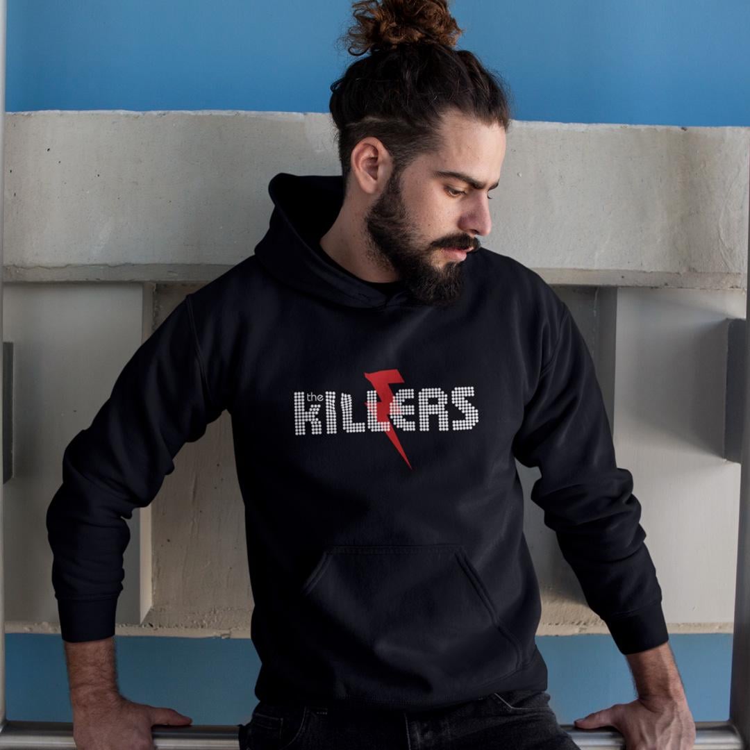 Худи флисовый унисекс The Killers Logo S Черный (0000016973)