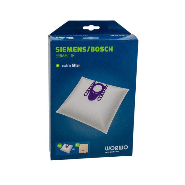 Мешки из микроволокна набор из 4 шт. WORWO/фильтр двигателя для пылесоса Bosch/Siemens SBMB01K (00000033765) Мешки из микроволокна набор из 4 шт. WORWO/фильтр двигателя для пылесоса Bosch/Siemens SBMB01K (00000033765)