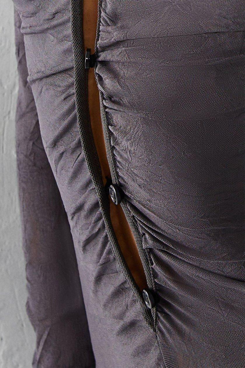 Сукня-туніка Misspap максі Сірий (29550720) - фото 5 Сукня-туніка Misspap максі Сірий (29550720) - фото 5