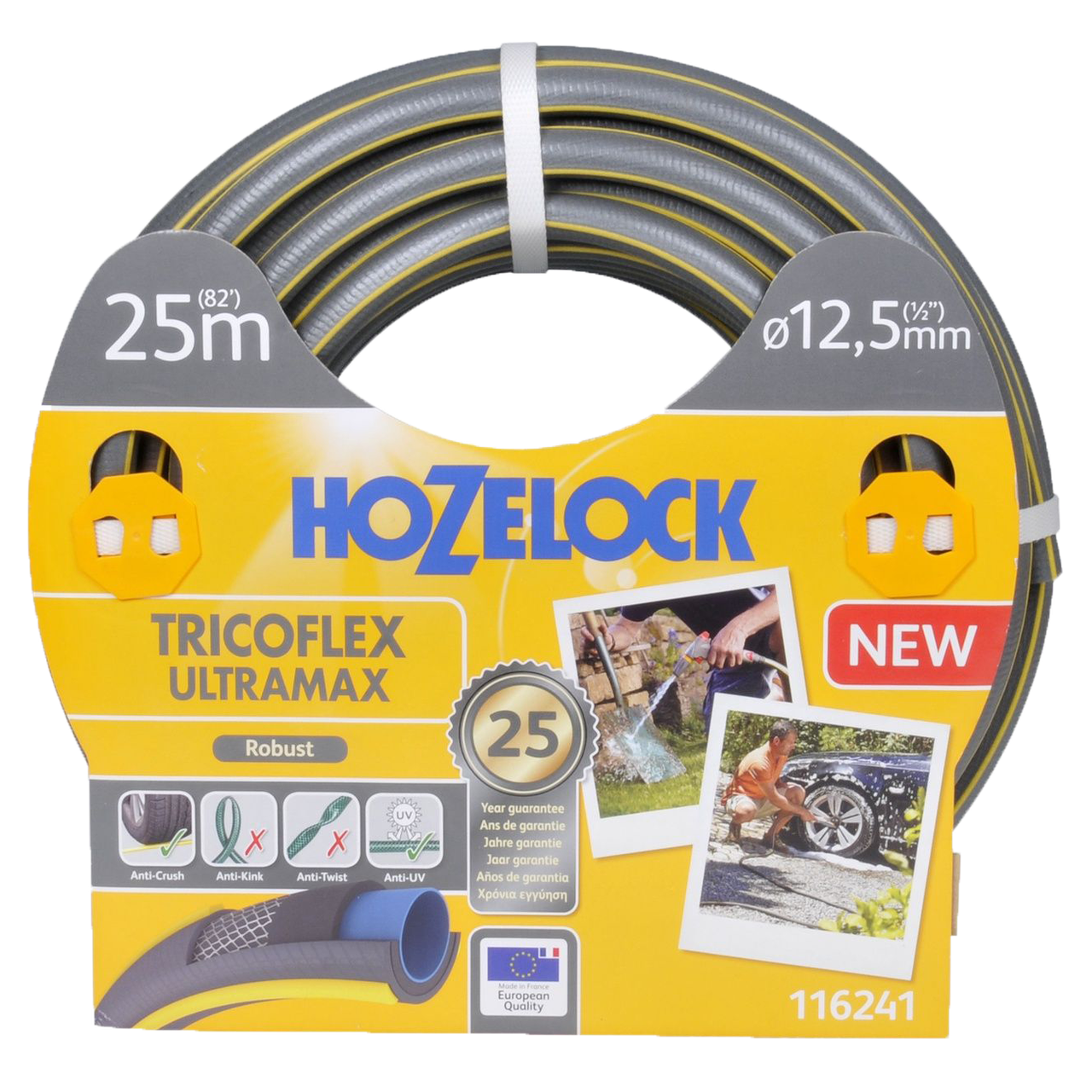 Шланг поливочный Tricoflex Ultramax HoZelock 12,5 мм 25 м (7057)