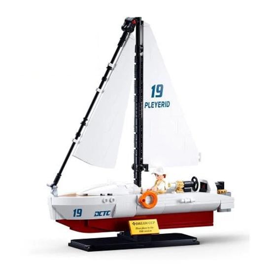 Конструктор Sluban Яхта 20,9 см 260 деталей (M38-B1190)