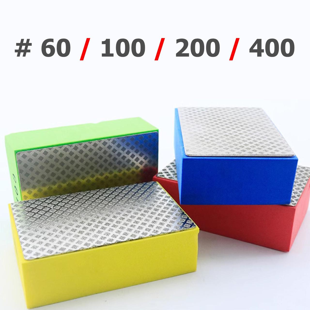 Алмазні притиральні губки ARM-004 4 шт. 60/100/200/400 (137860) - фото 11
